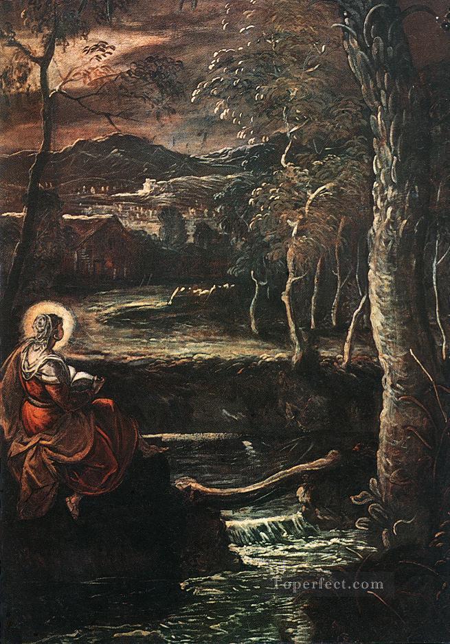 St Mary of Egypt Italian Renaissance Tintoretto Oil Paintings